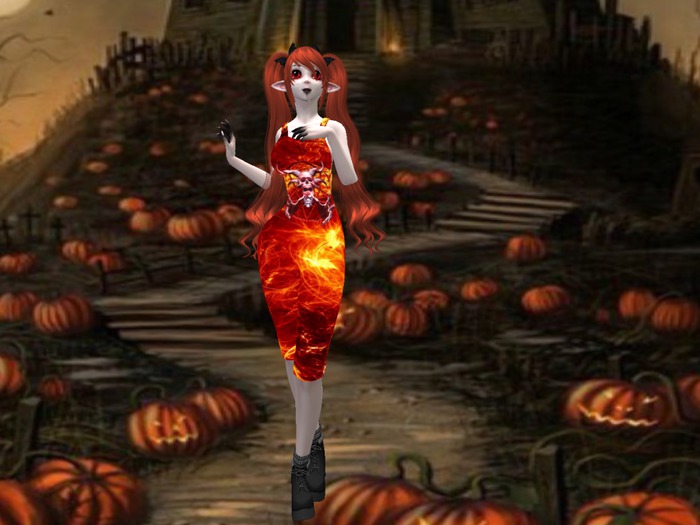 --{Mefy's}-- Cool Overol Halloween 3