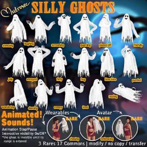 Mutresse-Screaming-Silly Ghosts (boxed)