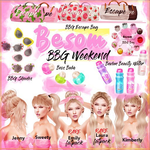 *Besom Hair#20~Jenny *Colorz*