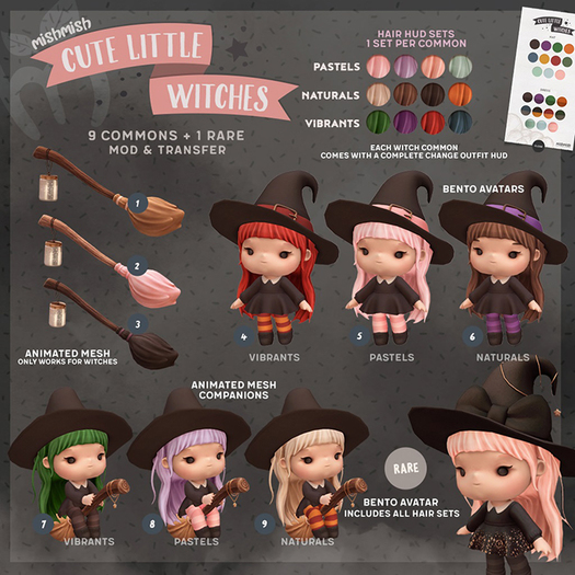 MishMish - Witch Broom / Pink [Boxed]