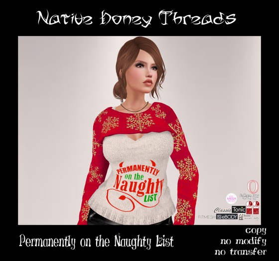 !NHT - Permanently Crop Top Sweater