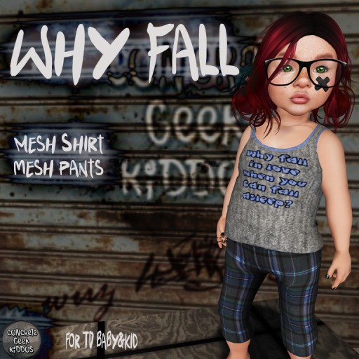 Concrete Geek Kiddos Why Fall