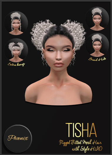 :::Phoenix::: Tisha Hair Grayscales (add me)