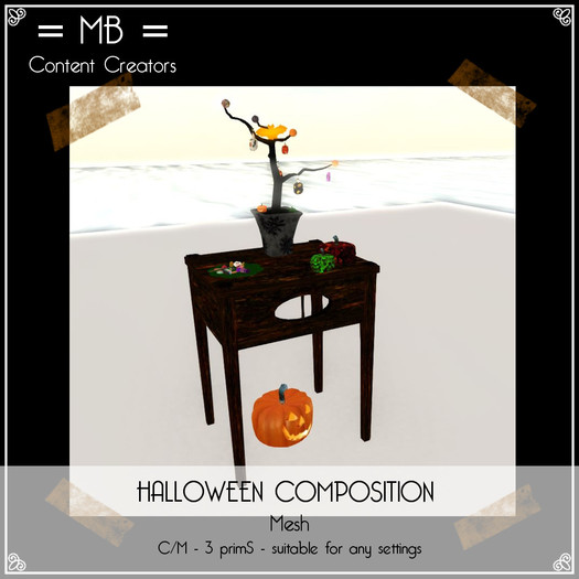 = MB = BOX SEASONALS - Halloween composition 2018