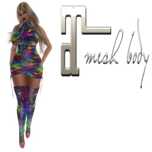 OUTFIT - 3D - DRESS BOOTS - SPACE COLOR - MAITREYA B