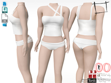 Dae Obj FBX Straps Cropped Top Slink,Ocacin,Belleza,Maitreya,Tonic