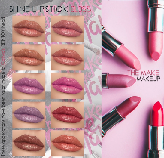 THE MAKE SHINE LIPSTICK GLOSS  (CATWA)