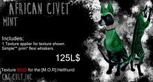 Cat Cult Inc. Hellhund Civet Mint [Boxed]