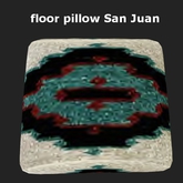 Mexican floor pillow San Juan
