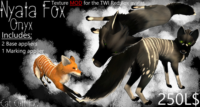 Cat Cult Inc. Nyala Fox Onyx (Boxed)