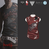 Legal Insanity - Reed red * CUSTOM tshirt