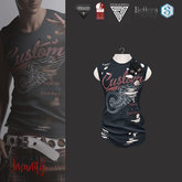 Legal Insanity - Reed blue * CUSTOM tshirt