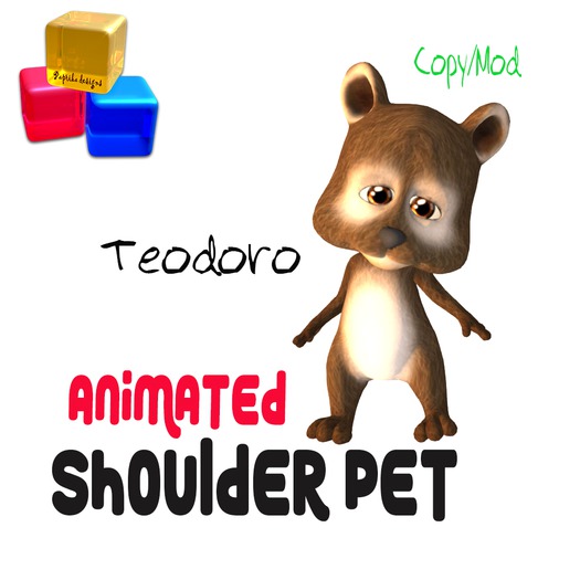 ~P.D~ Shoulder Teddy - Teodoro (BOX)