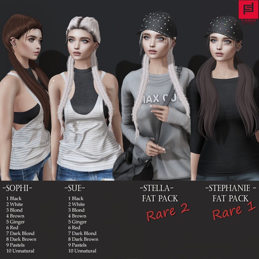#8-FABIA- Gacha   <Sophi> Dark Brown