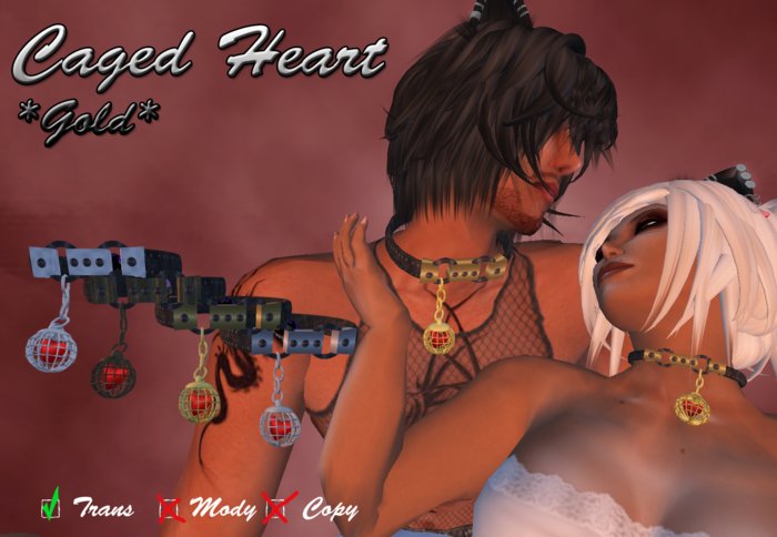 Caged Heart Gold *Trans*