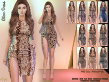 [hh] Aileen Dress ANIMAL PRINTS