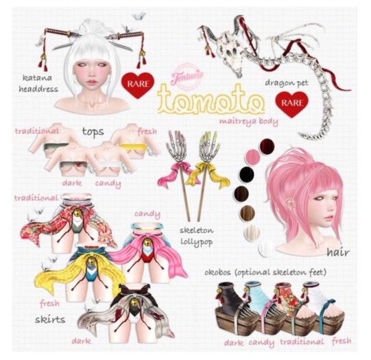 *Tentacio* Tomoto top. candy