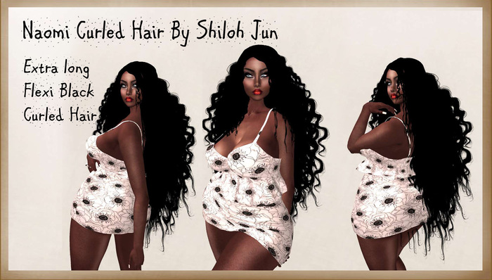 ::: NAOMI BLACK HAIR DEMO