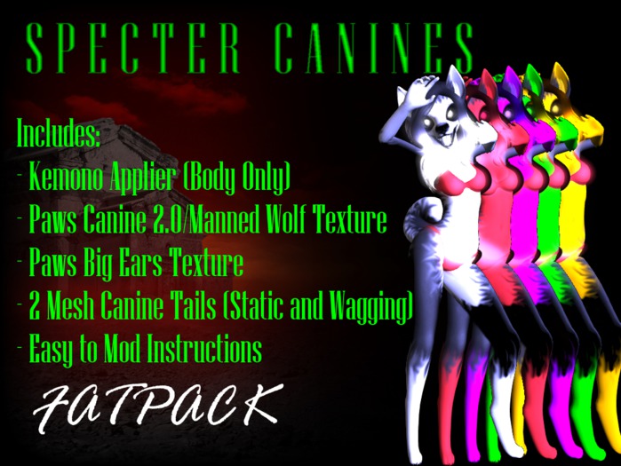 =*Kemono Specter Canine FATPACK*=