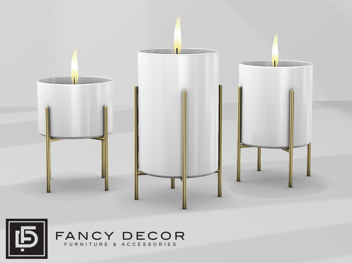 Fancy Decor: Bernard Candle