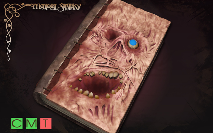 [MF] Mesh spooky screaming book (boxed)