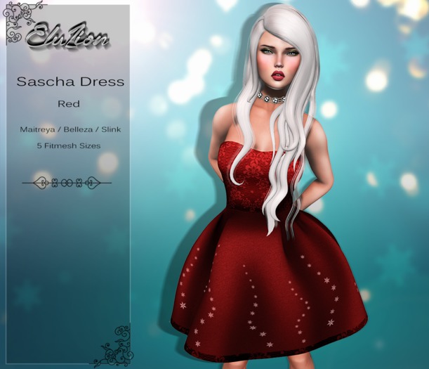 Eluzion * Sascha Dress - RED