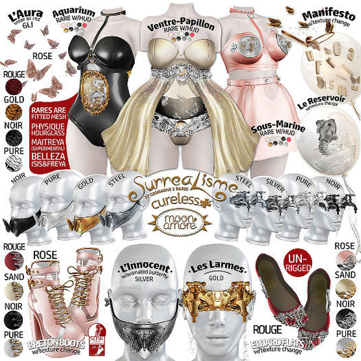 :moonamore+cureless: Les Larmes  / Steel