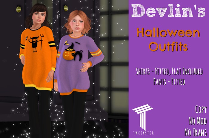 Devlin's -Tweenster - Halloween Outfit