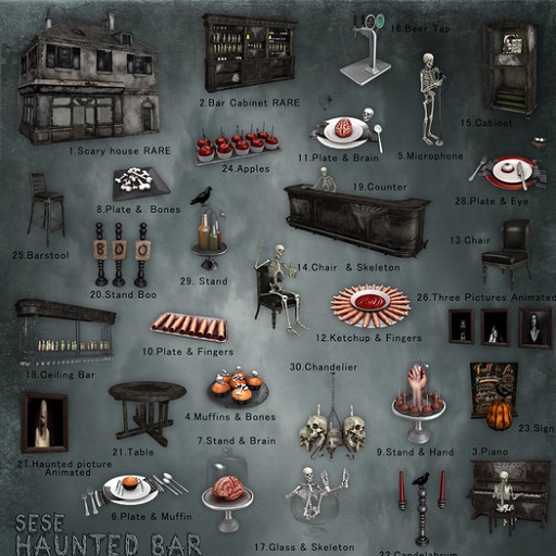 6.Sese_Haunted Bar_Plate & Muffin