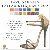 BM Faye Sandals F/W18 19 HUD