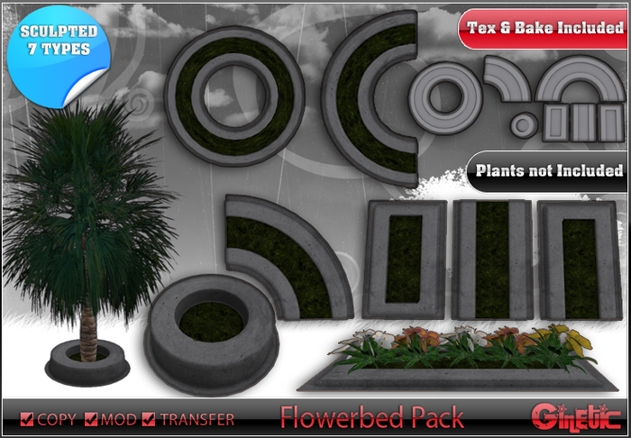[G] flowerbed Pack