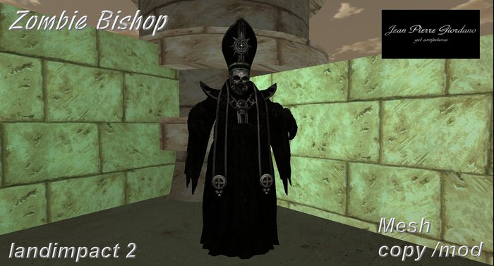 Zombie Bishop mesh BOX
