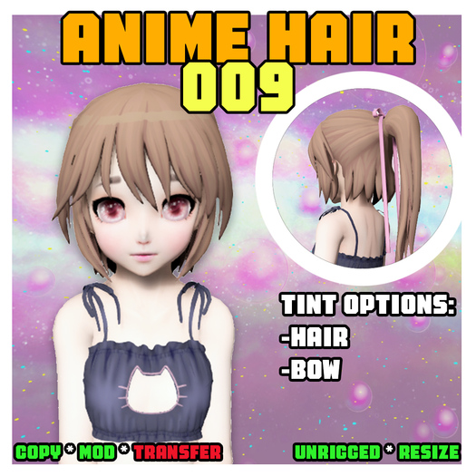 Anime Hair - Mono