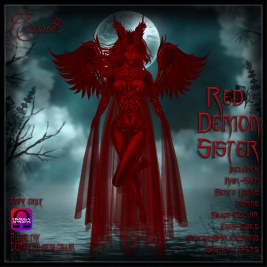 CB~Red Demon Sister (box)