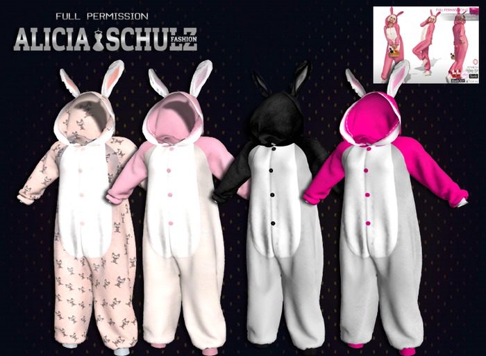 [Alicia Schulz] Texture for MI962264 Ladies Rabbit Costume set1