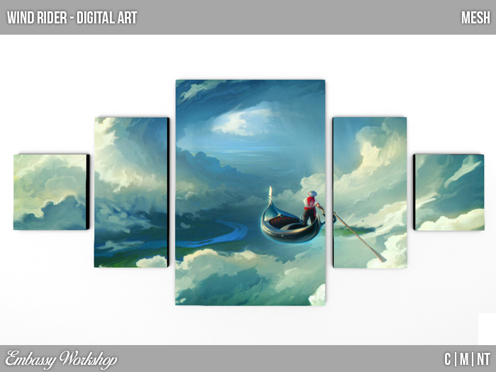 EW - Wind Rider - Digital Art