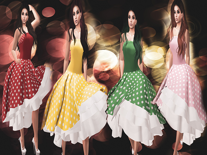 JE LO// RETRO DRESS 8 TEXTURE HUD