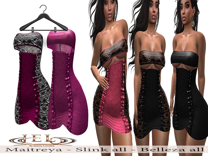 JELO// LARISSA DRESS PINK