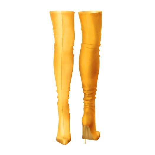 Bjorn: Chloe Knife Boot - Yellow