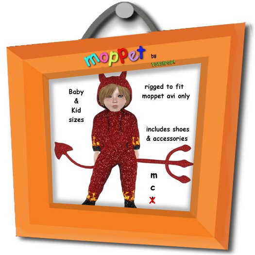 Moppet L'il Devil Set