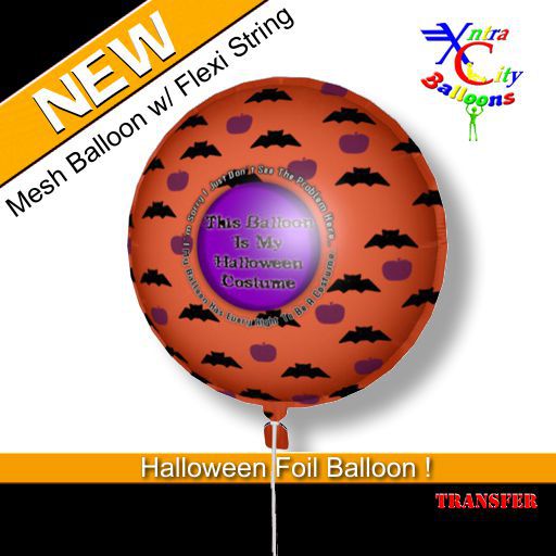 XC Balloons (My Halloween Costume)