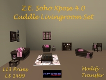 Z.E. Soho Full Cuddle Livingroom Set