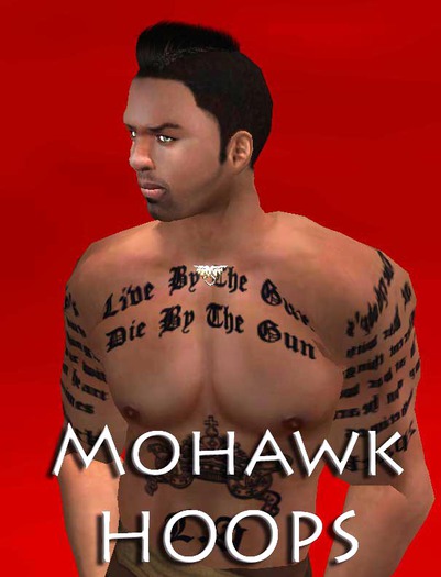 :::MOHAWK HOOPS BY SHILOH JUN