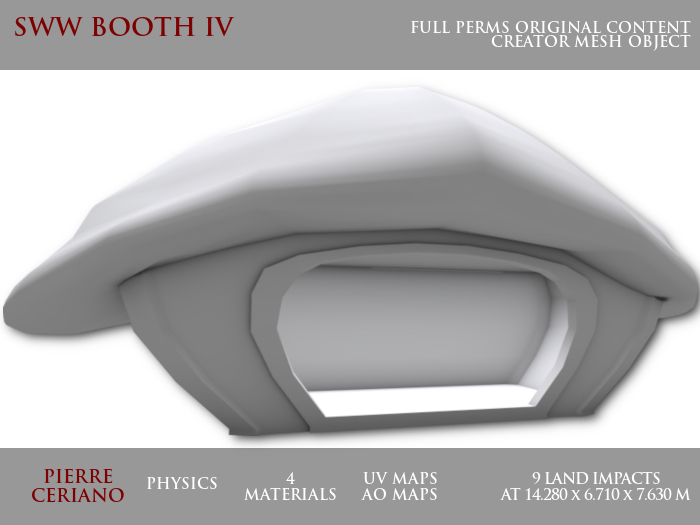 SWW Booth V - 9 LI - FULL PERMS Mesh