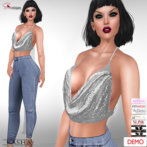 **SD** Kasha Silver Pants Outfit BSM
