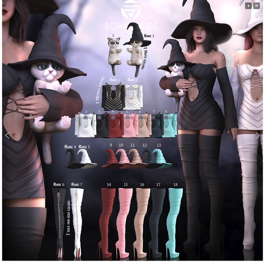 Scandalize.SABRINA. NUDE BOOTS Maitreya