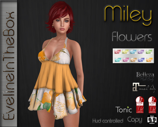 [EvelineIntheBox] Miley Flowers *boxed* add/wear me