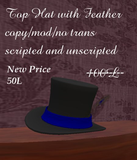 Top Hat B/B Feather [boxed]