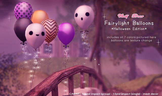 +Half-Deer+ Fairylight Balloons [Halloween]