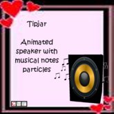 Tipjar speakers gold/black